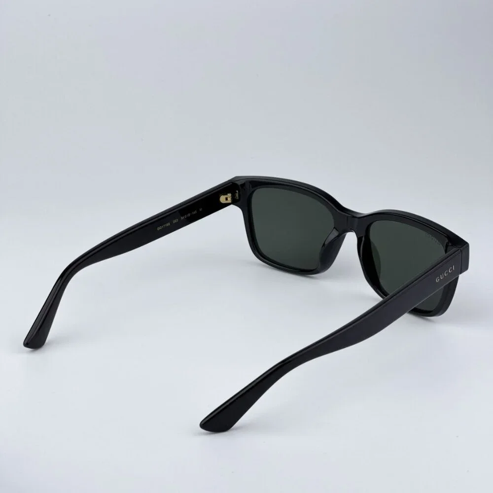 Gucci GG1716S 003 BRAND NEW Sunglasses Grey Square Unisex